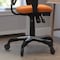Flash Furniture Orange Mesh Multifunction Chair - Roller Wheels HL-0001-OR-RLB-GG - alternate 8